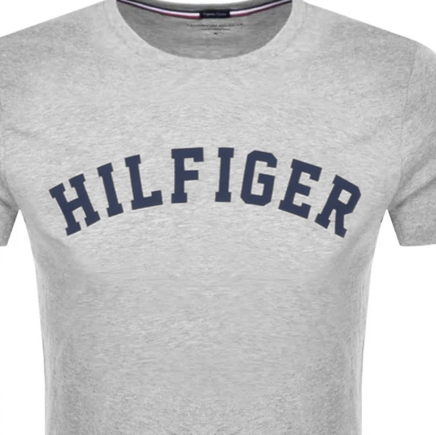 Alternative Image for ProductTommy Hilfiger Loungewear Logo T Shirt Grey3